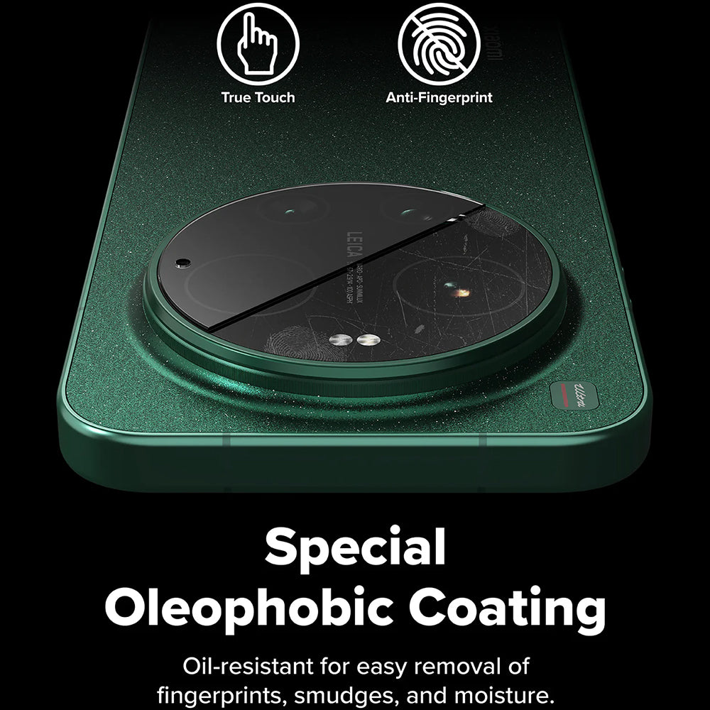 Folie de protectie Camera Spate Ringke pentru Xiaomi 17 Ultra, Sticla Securizata, Set 2 bucati, Transparenta
