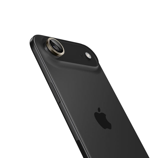 Folie de protectie Camera Spate Spigen GlastR EZ FIT Optik Pro pentru Apple iPhone 17 Air, Sticla Securizata, Set 2 bucati, Aurie AGL10131
