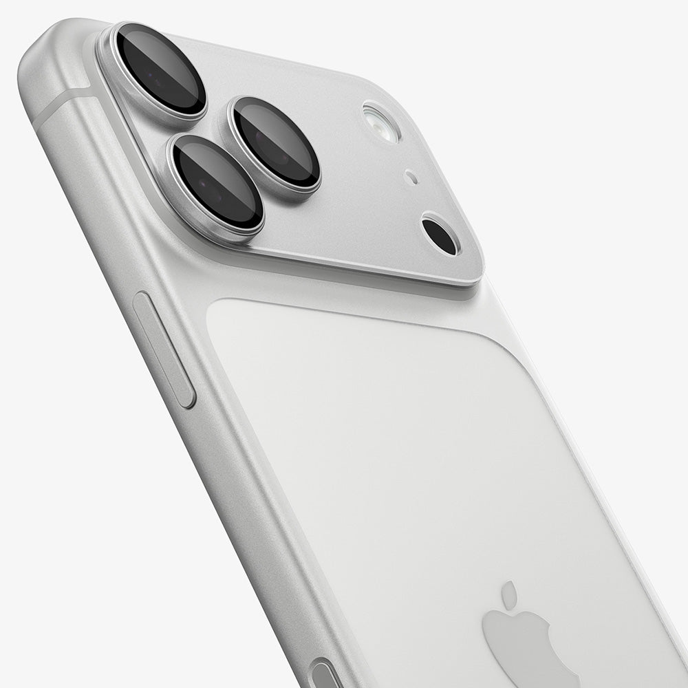 Folie de protectie Camera Spate Spigen GlastR EZ FIT Optik Pro XL pentru Apple iPhone 18 Pro, Sticla Securizata, Argintie AGL12038