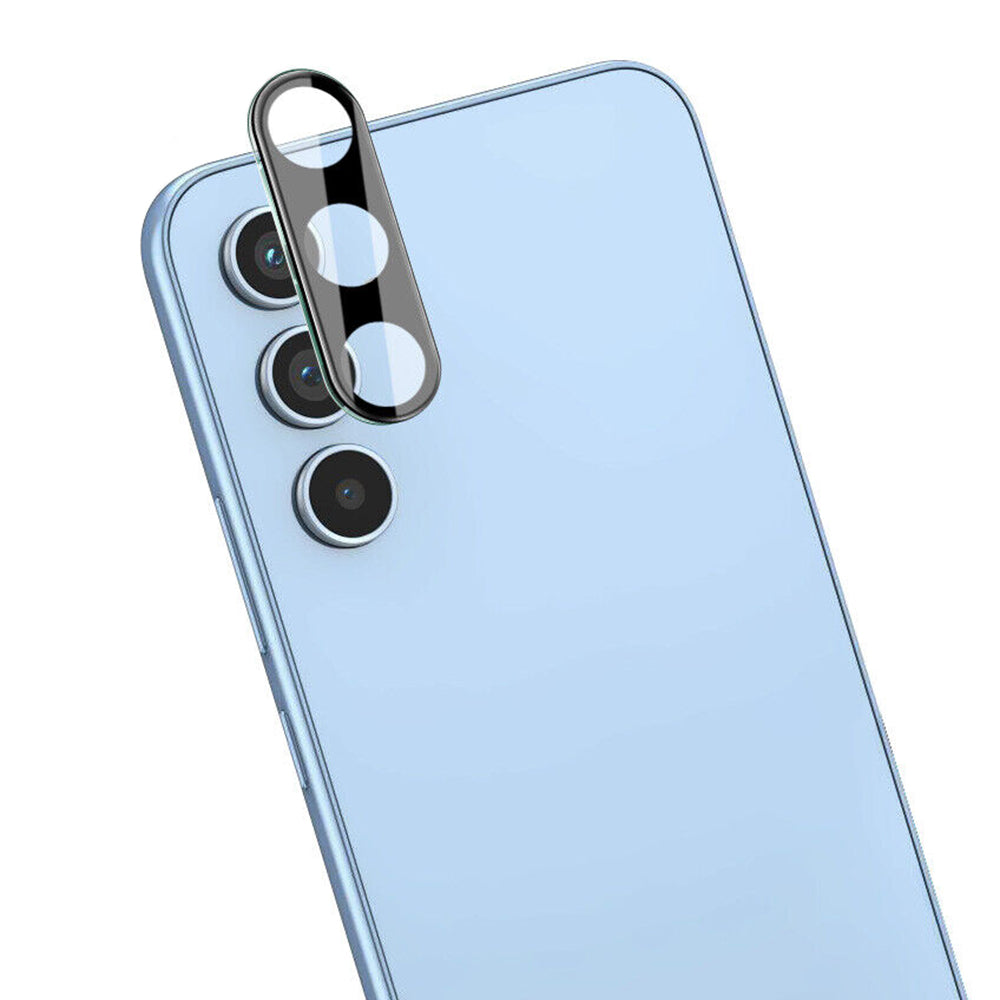 Folie de protectie Camera Spate Techsuit pentru Samsung Galaxy A34 A346, Sticla Securizata, Neagra