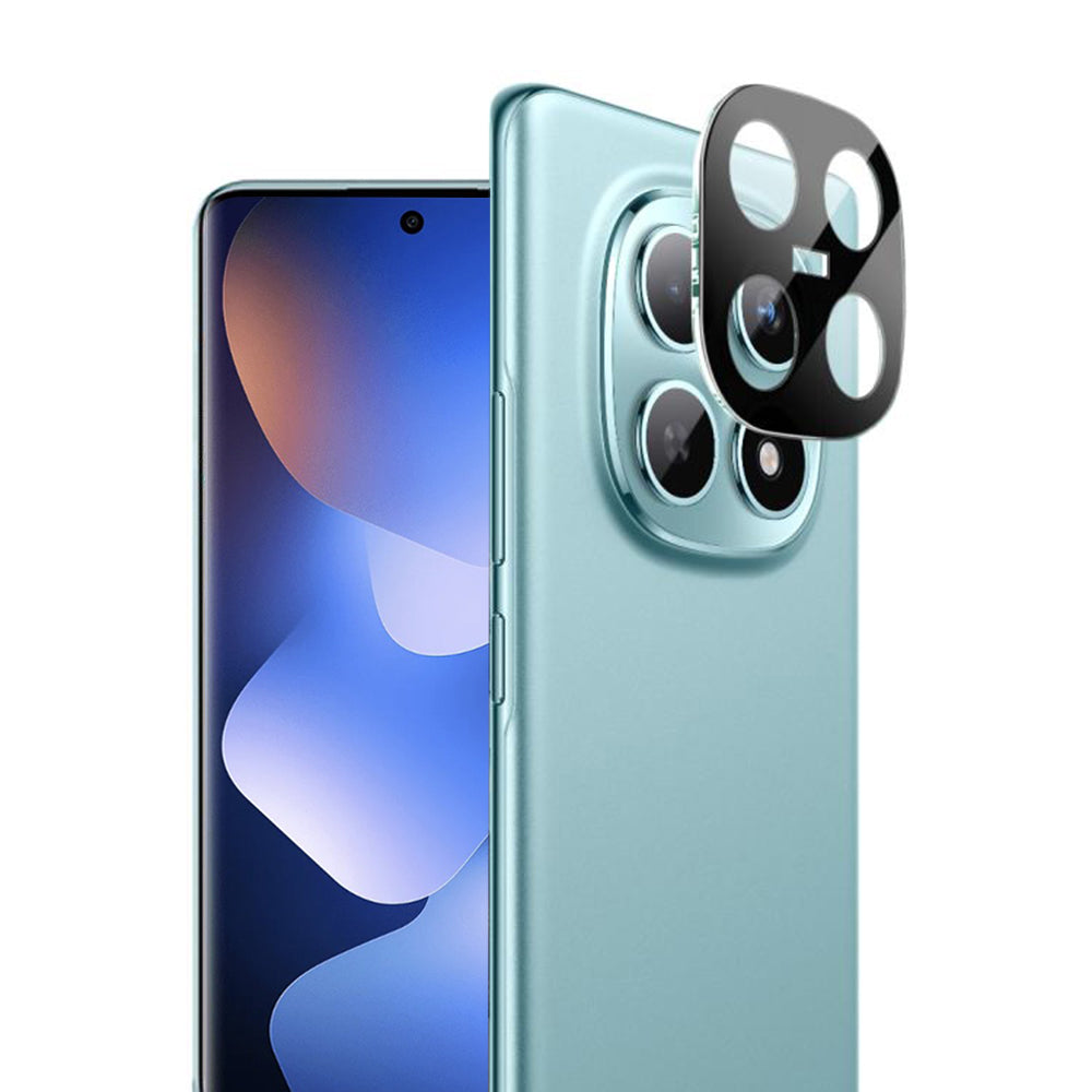 Folie de protectie Camera Spate Techsuit pentru Xiaomi Poco M8 / Redmi Note 15 5G, Sticla Securizata, Neagra
