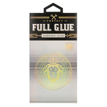 Folie de protectie Ecran OEM pentru Samsung Galaxy S9 G960, Sticla Securizata, Full Glue, 5D, Neagra