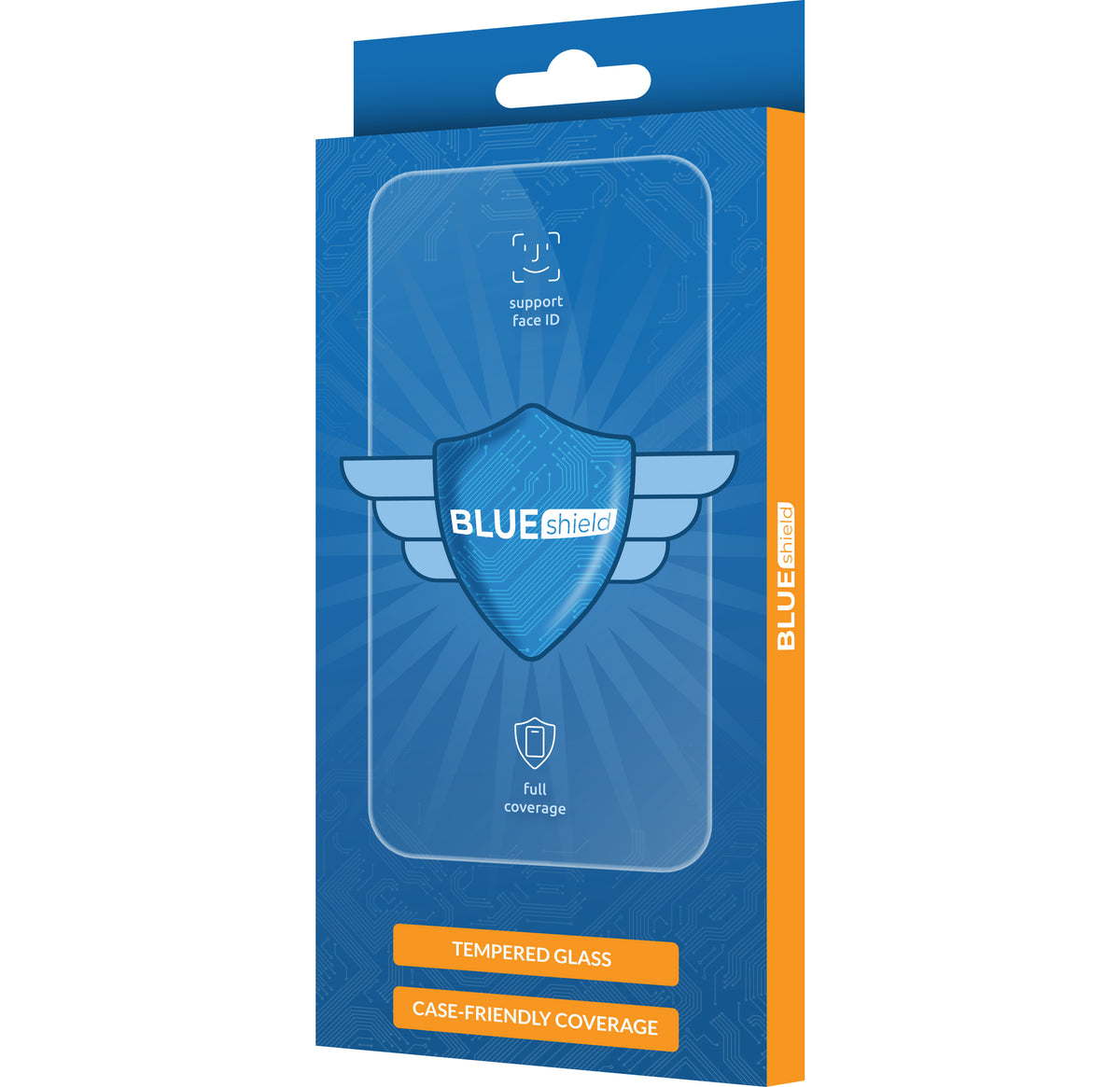 Folie de protectie Ecran Blue Shield pentru Oppo A80, Sticla Securizata, Full Glue, Case Friendly, Neagra