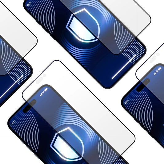 Folie de protectie Ecran 3MK HardGlass Matt Max pentru Apple iPhone 16 Pro Max, Sticla Securizata, Full Glue, Neagra