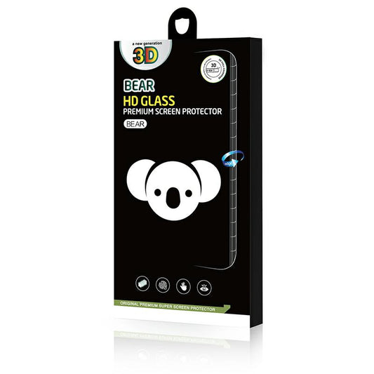 Folie de protectie Ecran Bear HD pentru Samsung Galaxy S24 Ultra S928, Sticla Securizata, Full Glue, Neagra