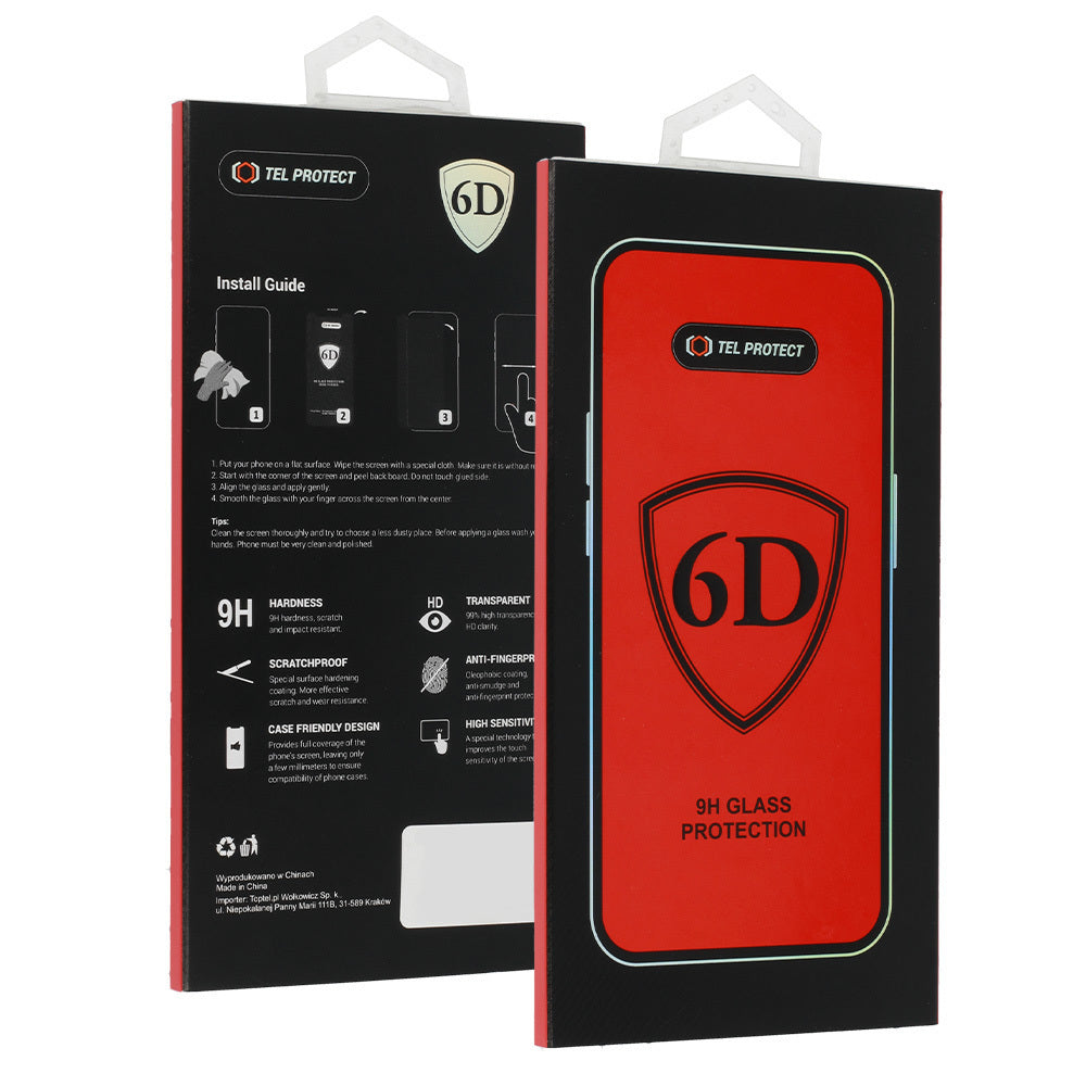 Folie de protectie Ecran OEM pentru Samsung Galaxy S26 S942, Sticla Securizata, Full Glue, 6D, Neagra