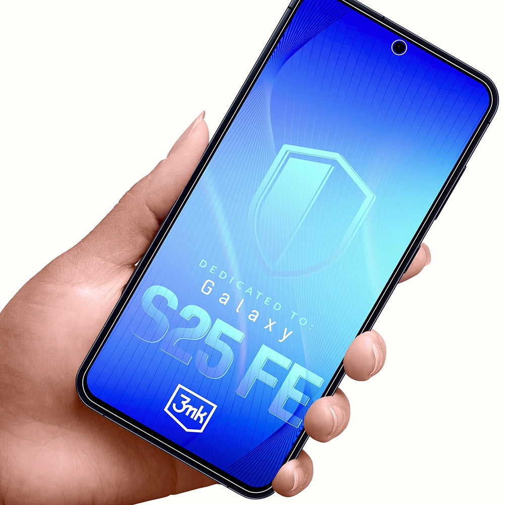 Folie de protectie Ecran 3MK FlexibleGlass pentru Samsung Galaxy S25 FE, Sticla Flexibila, Full Glue