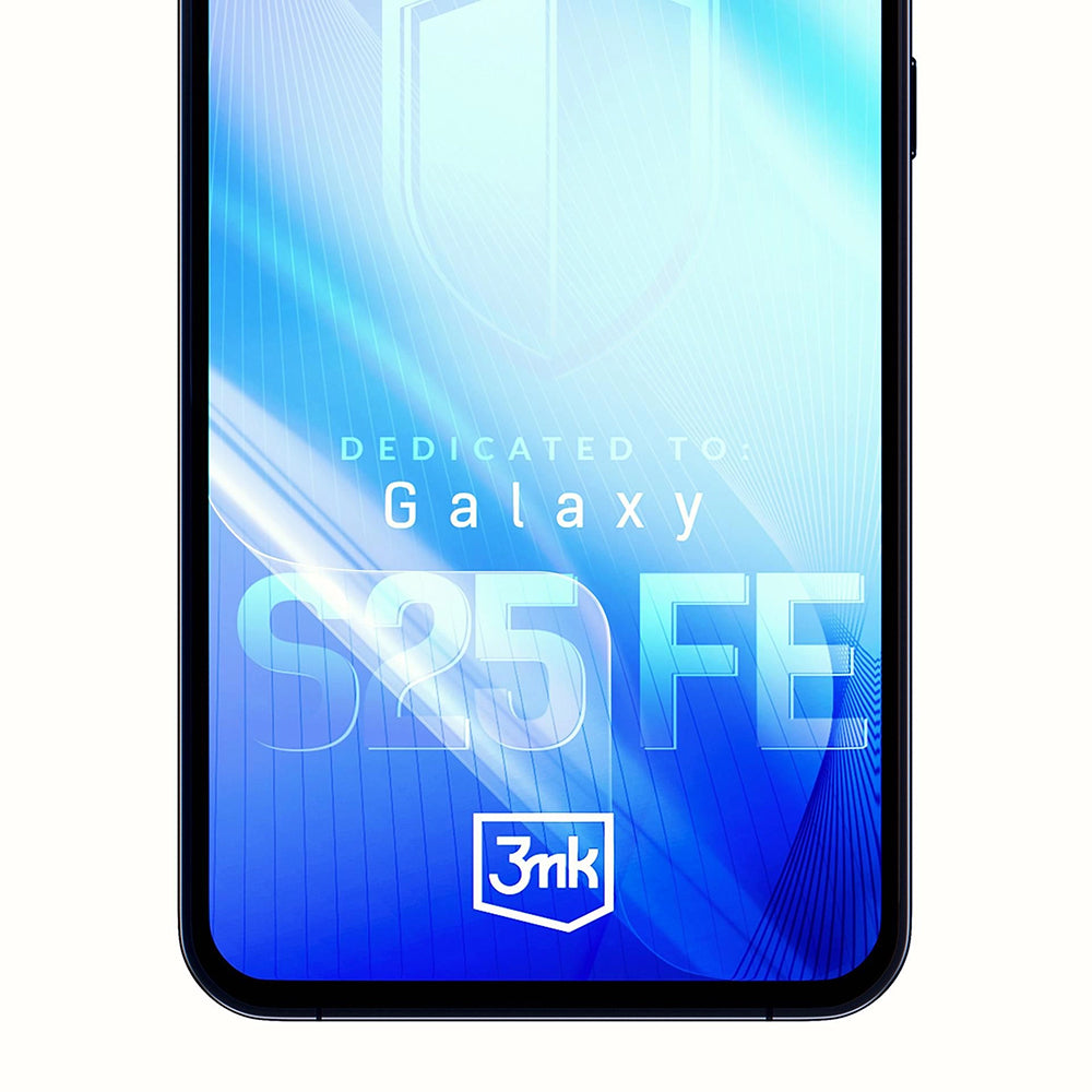 Folie de protectie Ecran 3MK FlexibleGlass pentru Samsung Galaxy S25 FE, Sticla Flexibila, Full Glue