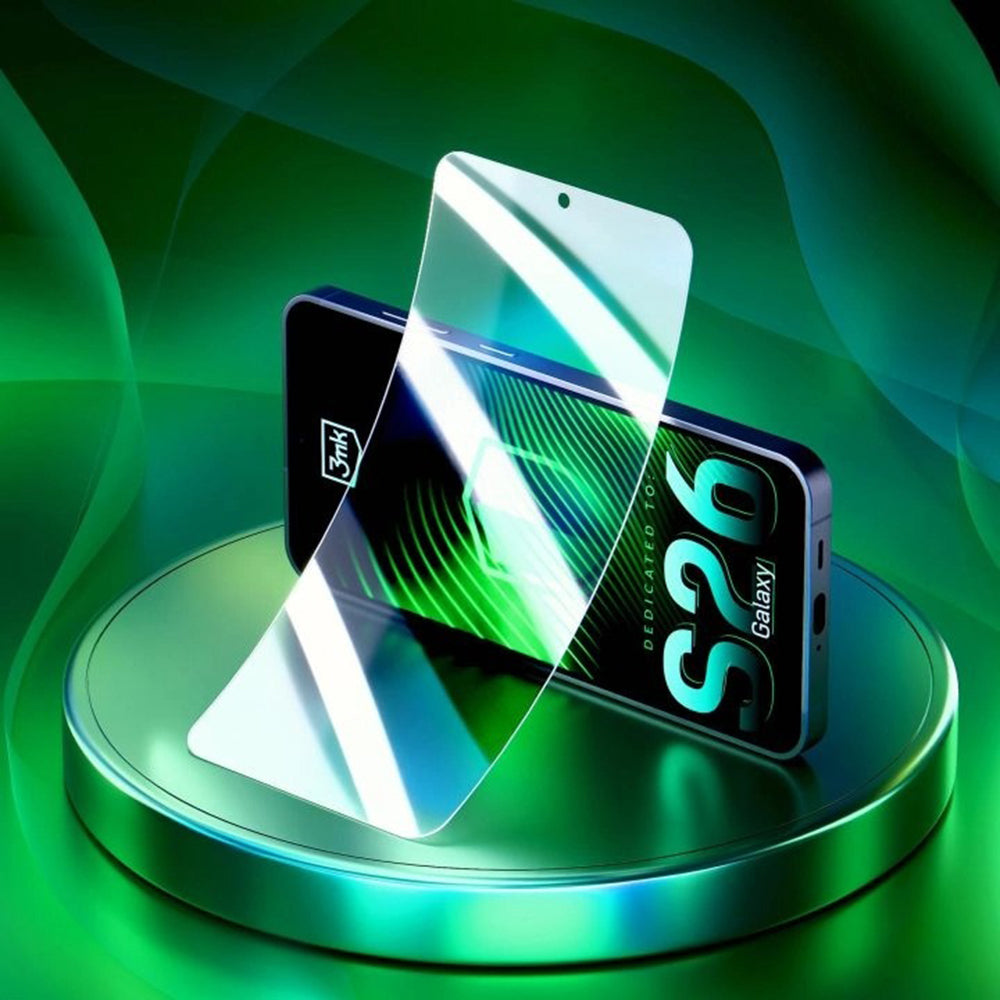 Folie de protectie Ecran 3MK FlexibleGlass pentru Samsung Galaxy S26 S942, Sticla Flexibila, Full Glue, Transparenta