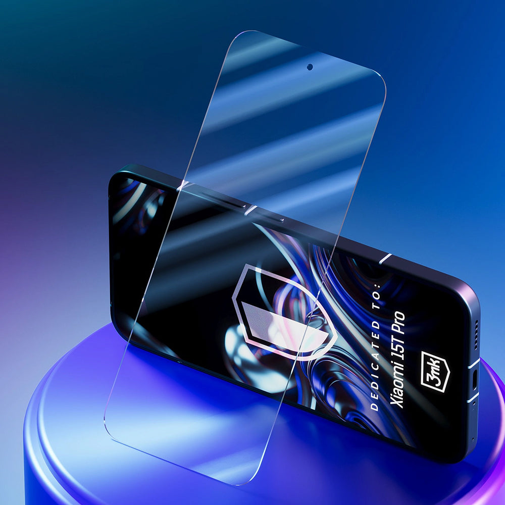 Folie de protectie Ecran 3MK FlexibleGlass pentru Xiaomi 15T Pro, Sticla Flexibila, Full Glue