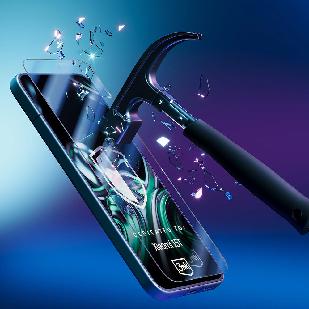 Folie de protectie Ecran 3MK FlexibleGlass pentru Xiaomi 15T, Sticla Flexibila, Full Glue