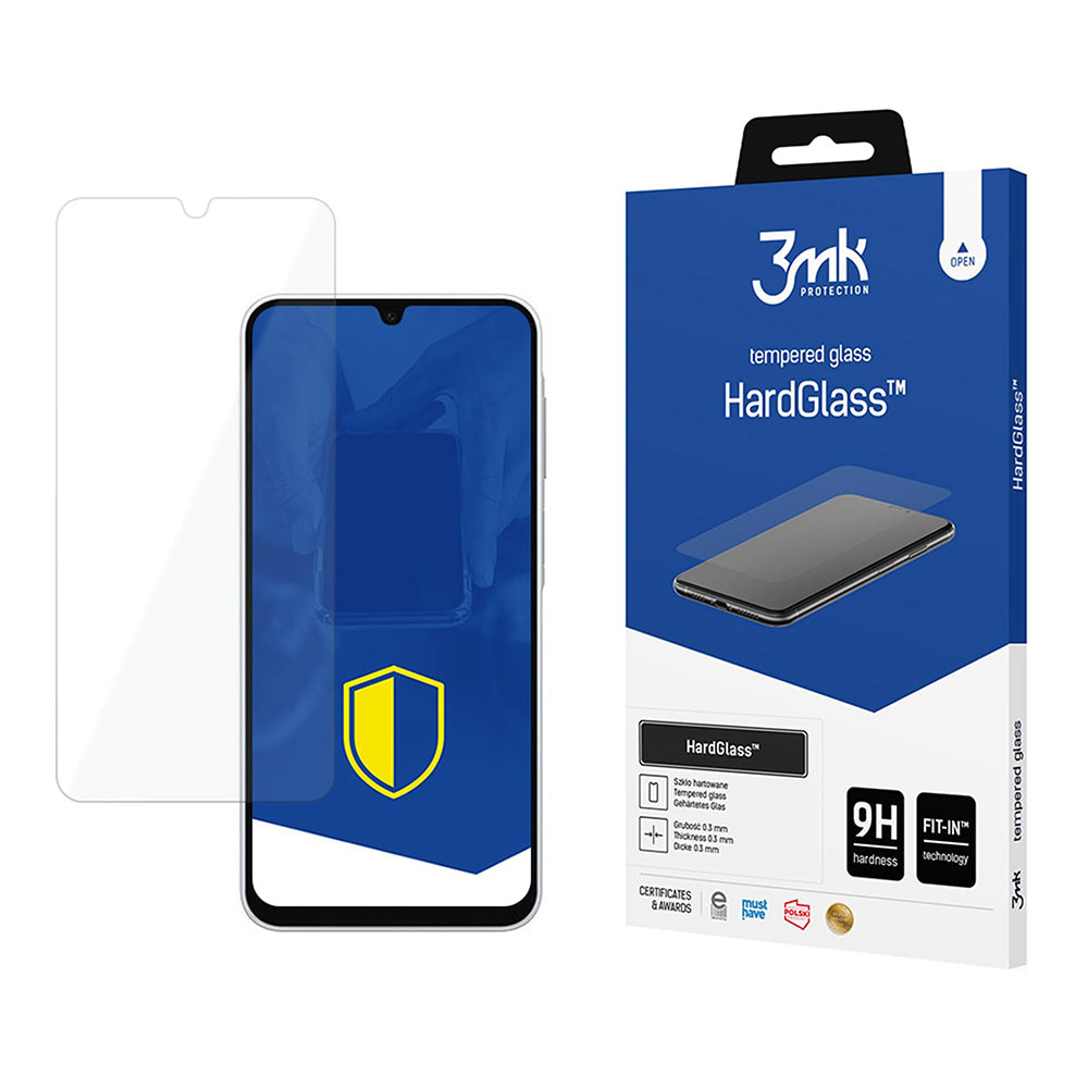 Folie de protectie Ecran 3MK HardGlass pentru Samsung Galaxy A26 A266, Sticla Securizata, Full Glue