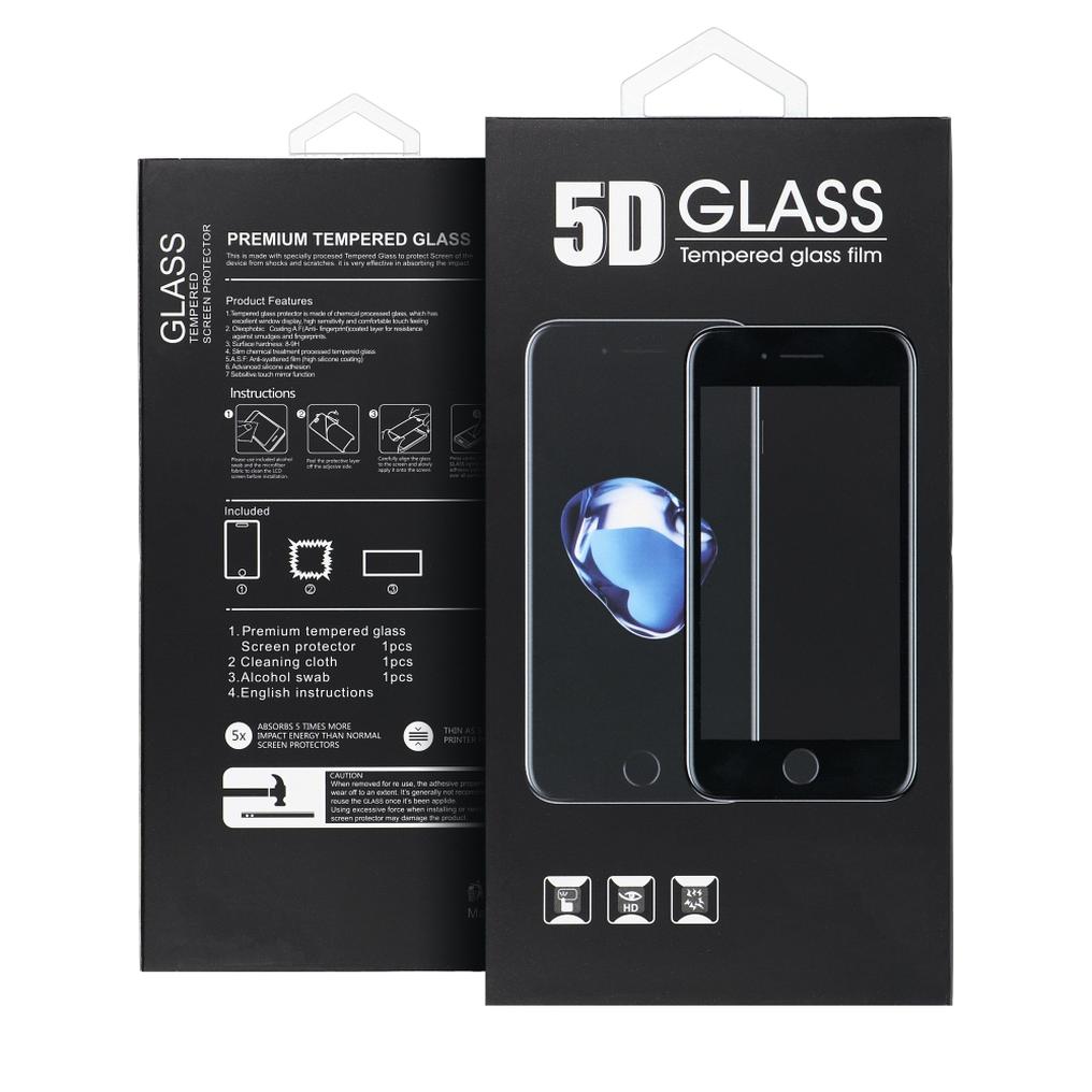 Folie de protectie Ecran Privacy OEM pentru Apple iPhone 18 Pro, Sticla Securizata, Full Glue, 5D, Neagra