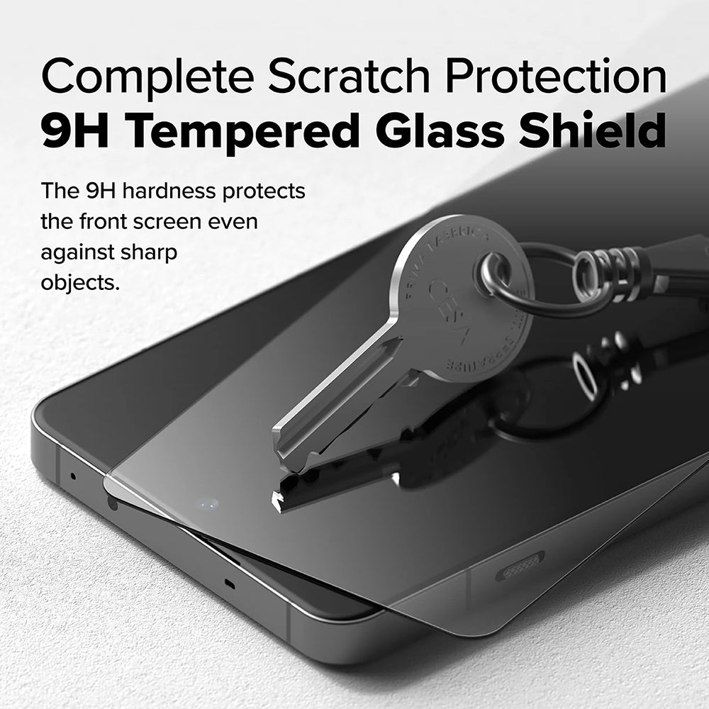 Folie de protectie Ecran Ringke pentru OnePlus 13R, Sticla Securizata, Full Glue, Set 2 bucati