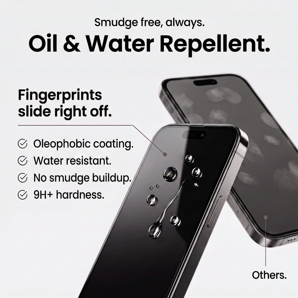 Folie de protectie Ecran Tech-Protect OneTouch pentru Apple iPhone 18 Pro Max / 17 Pro Max, Sticla Securizata, Full Glue, Set 2 bucati, Transparenta