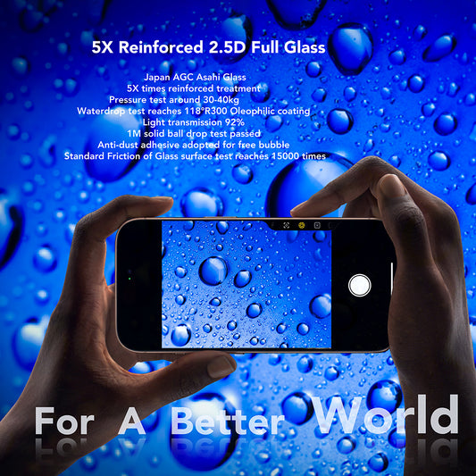 Folie de protectie Ecran Anank pentru Apple iPhone 17 Pro, Sticla Securizata, Full Glue, 2.5D, Neagra