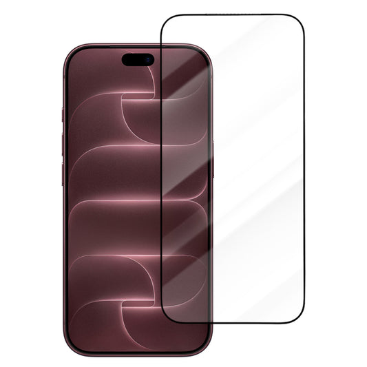 Folie de protectie Ecran Blueo Drop Resistant Applicator Pro pentru Apple iPhone 18 Pro Max / 17 Pro Max, Sticla Securizata, Full Glue, Neagra