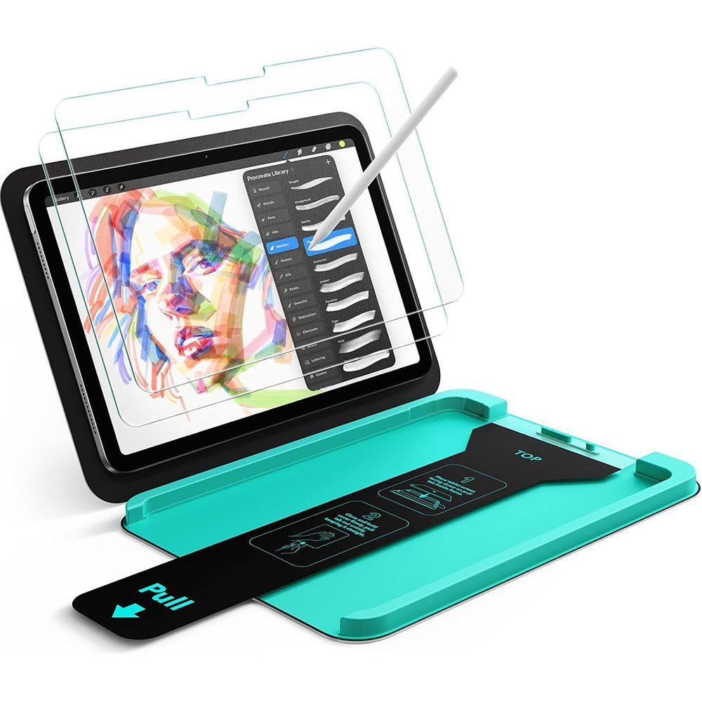 Folie de protectie Ecran ESR Armorite Paper Feel UltraFit pentru Apple iPad Air 13 (2026) / Pro 13 (2025), Sticla Securizata, Full Glue