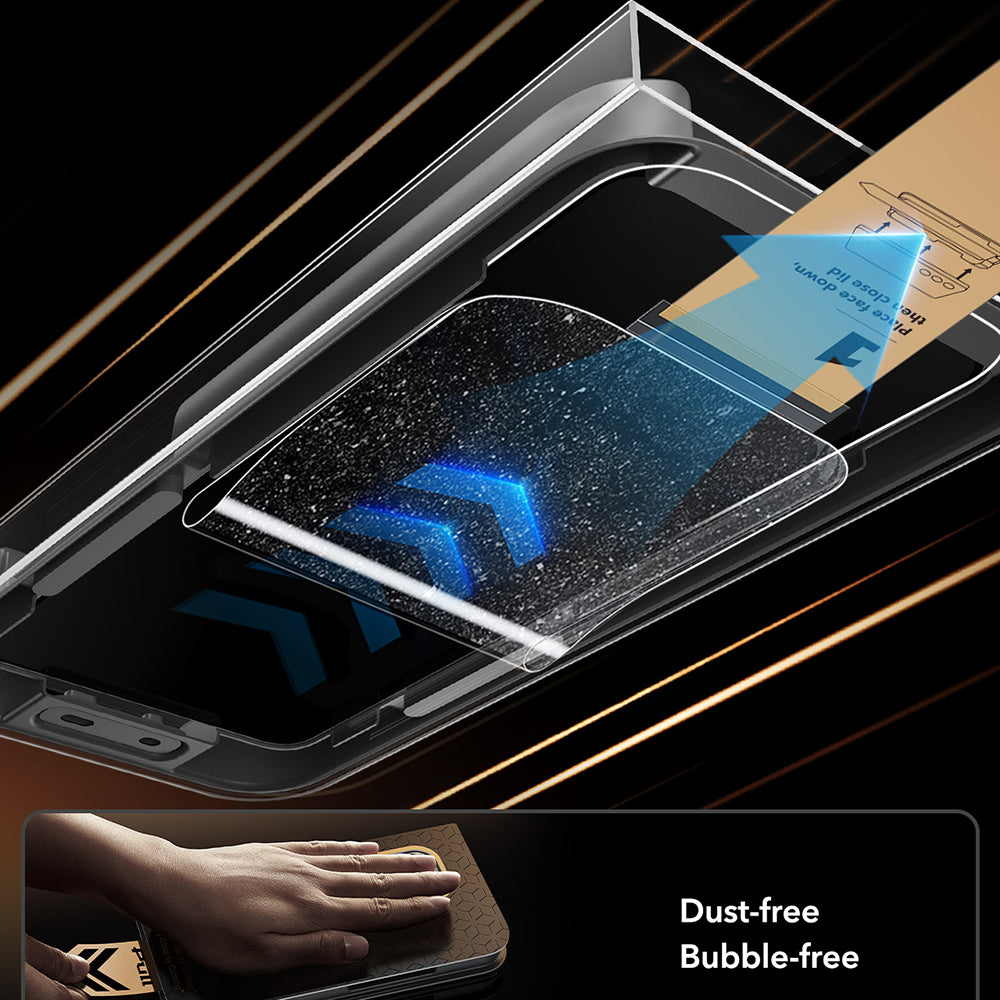 Folie de protectie Ecran ESR UltraFit Armorite Pro pentru Samsung Galaxy S26 Ultra S948, Sticla Securizata, Full Glue