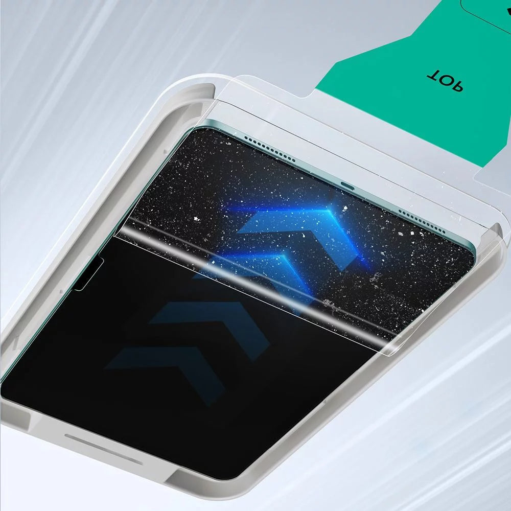 Folie de protectie Ecran ESR UltraFit pentru Apple iPad Air 11 (2026) / Air 11 (2025), Sticla Securizata, Full Glue, Set 2 bucati