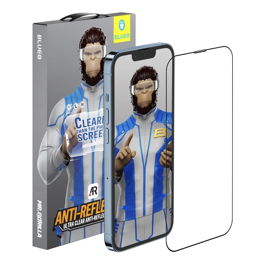 Folie de protectie Ecran Exterior Blueo Anti-Reflective HD pentru Samsung Galaxy Z Fold8 F971, Sticla Securizata, Full Glue, Neagra