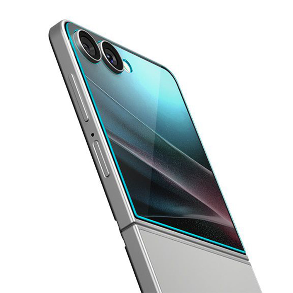 Folie de protectie Ecran Exterior Spigen GlastR EZ FIT pentru Samsung Galaxy Z Flip7 F766, Sticla Securizata, Full Glue