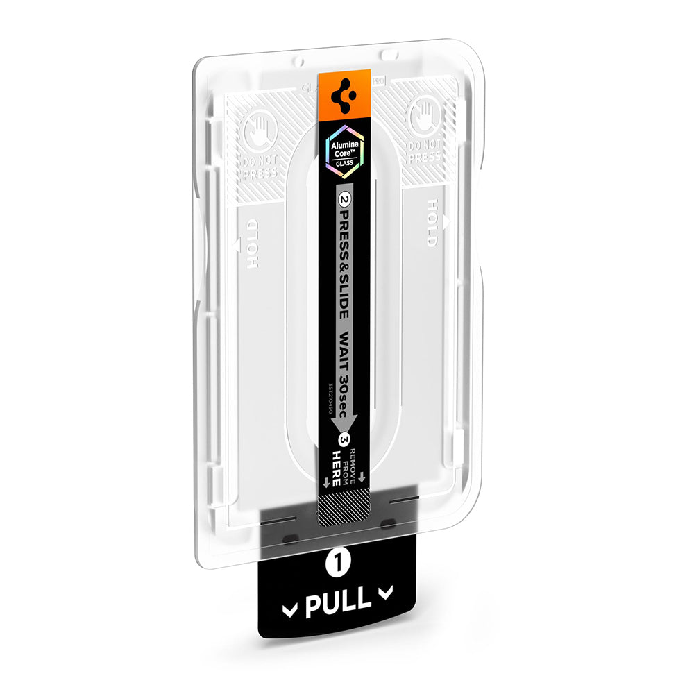 Folie de protectie Ecran Exterior Spigen GlastR EZ FIT Pro HD pentru Samsung Galaxy Z Fold8 F971, Sticla Securizata, Full Glue, Set 2 bucati AGL11943