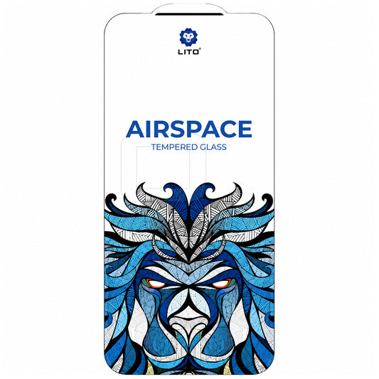 Folie de protectie Ecran Lito Airspace Border pentru Apple iPhone 18 Pro / 17 Pro, Sticla Securizata, Full Glue