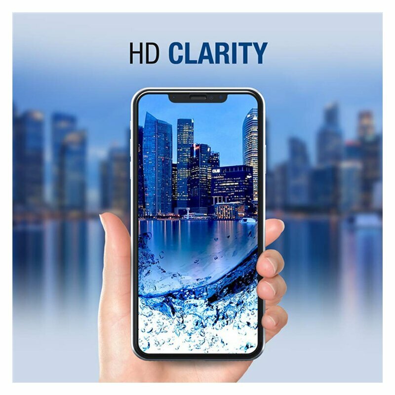 Folie de protectie Ecran Lito HD Pro Clear pentru Samsung Galaxy A33 5G A336, Sticla Securizata, Full Glue, Neagra