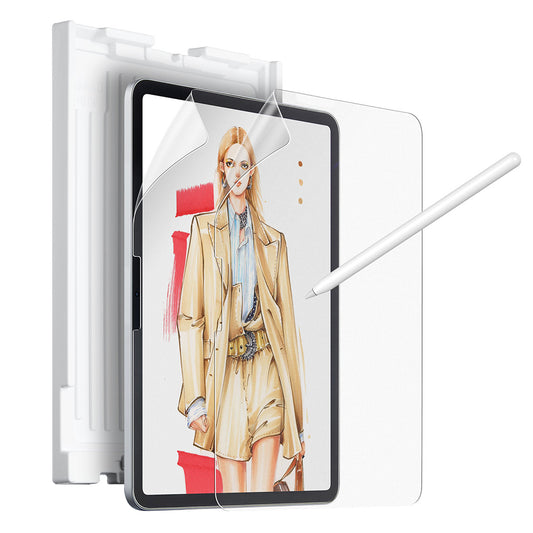 Folie de protectie Ecran Matte ESR Paper Feel pentru Apple iPad Air 11 (2026) / Air 11 (2025), Plastic, Set 2 bucati