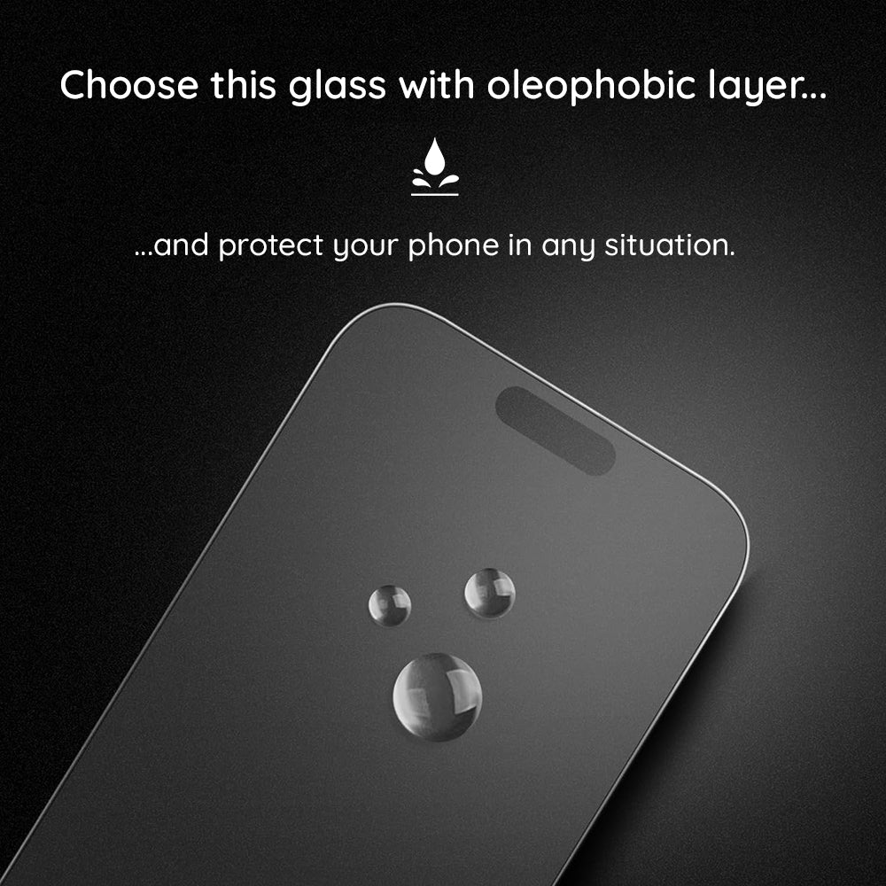 Folie de protectie Ecran Matte Lito HD Pro pentru Apple iPhone 16 Plus, Sticla Securizata, Full Glue, Neagra