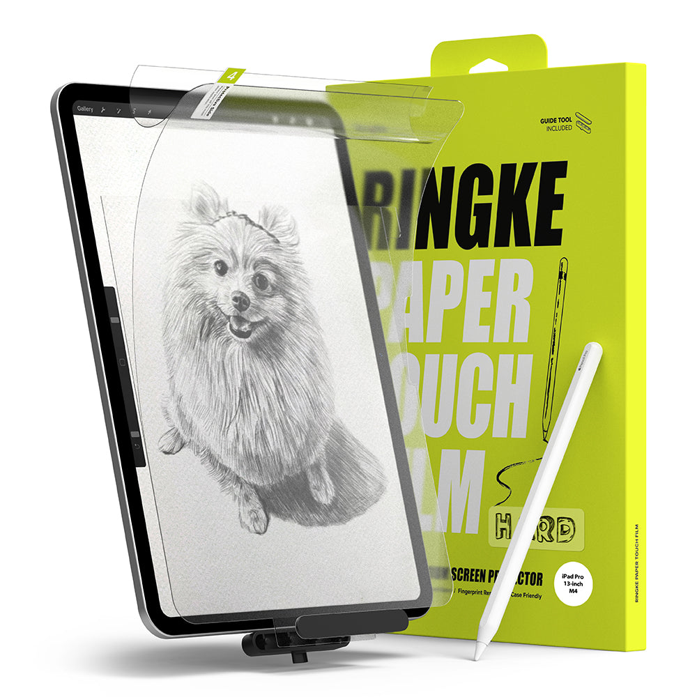 Folie de protectie Ecran Matte Ringke Paper Touch Hard pentru Apple iPad Pro 13 (2024), Plastic