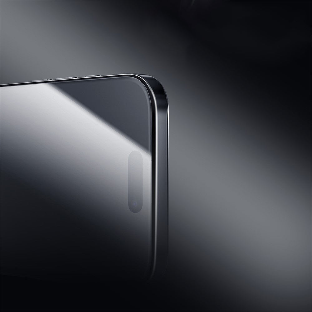 Folie de protectie Ecran Nillkin CP+ Pro pentru Apple iPhone 15 Pro Max, Sticla Securizata, Full Glue, Neagra