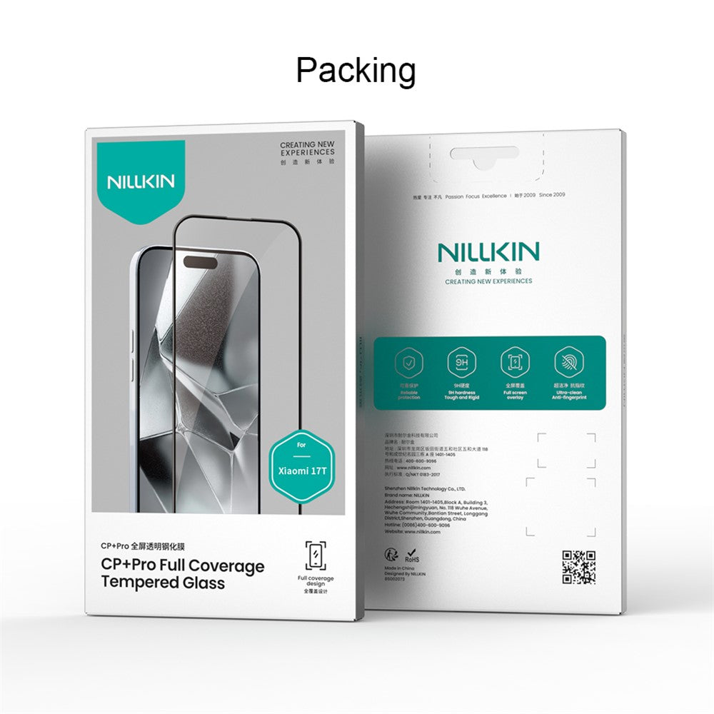 Folie de protectie Ecran Nillkin CP+ Pro pentru Samsung Galaxy A56 A566 / A36 A366, Sticla Securizata, Full Glue, Neagra