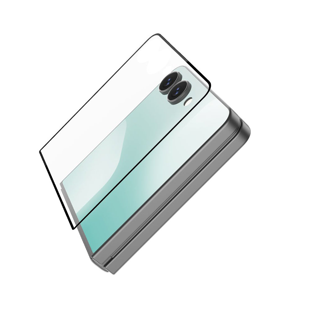 Folie de protectie Ecran Exterior Nillkin CP+ Pro pentru Samsung Galaxy Z Flip8 F776 / Z Flip7 F766, Sticla Securizata, Full Glue, Neagra