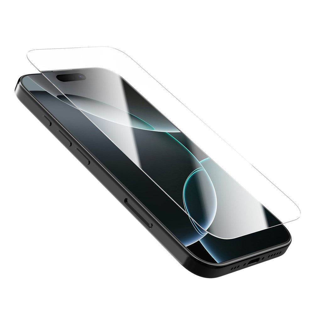 Folie de protectie Ecran Nillkin H+ Pro with Applicator pentru Apple iPhone 16, Sticla Securizata, Full Glue