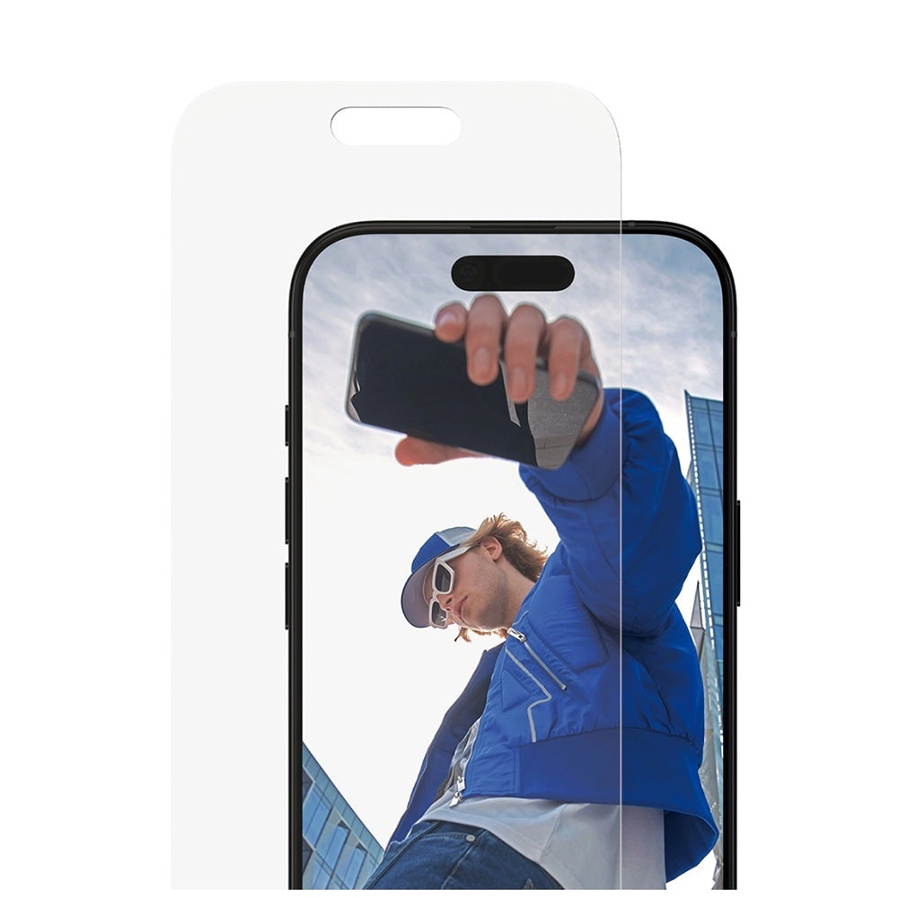 Folie de protectie Ecran PanzerGlass Classic Fit EasyAligner pentru Apple iPhone 17 Air, Sticla Securizata, Full Glue