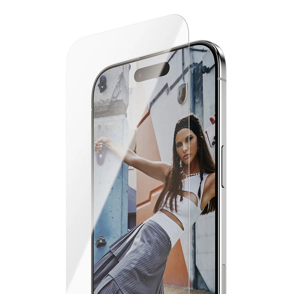 Folie de protectie Ecran PanzerGlass Safe. Ultra-Wide Fit EasyAligner pentru Apple iPhone 17 Air, Sticla Securizata, Full Glue