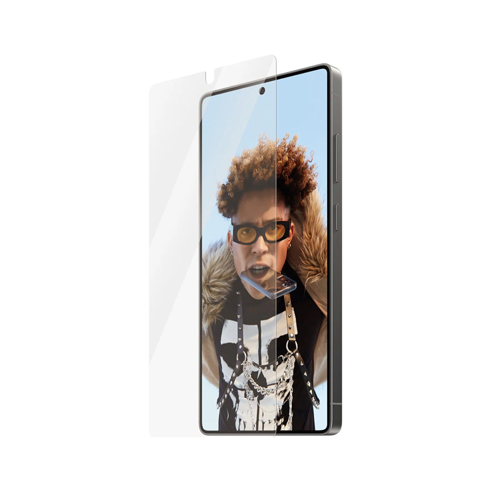 Folie de protectie Ecran PanzerGlass Safe. Ultra-Wide Fit EasyAligner pentru Samsung Galaxy S25 Ultra S938, Sticla Securizata, Full Glue