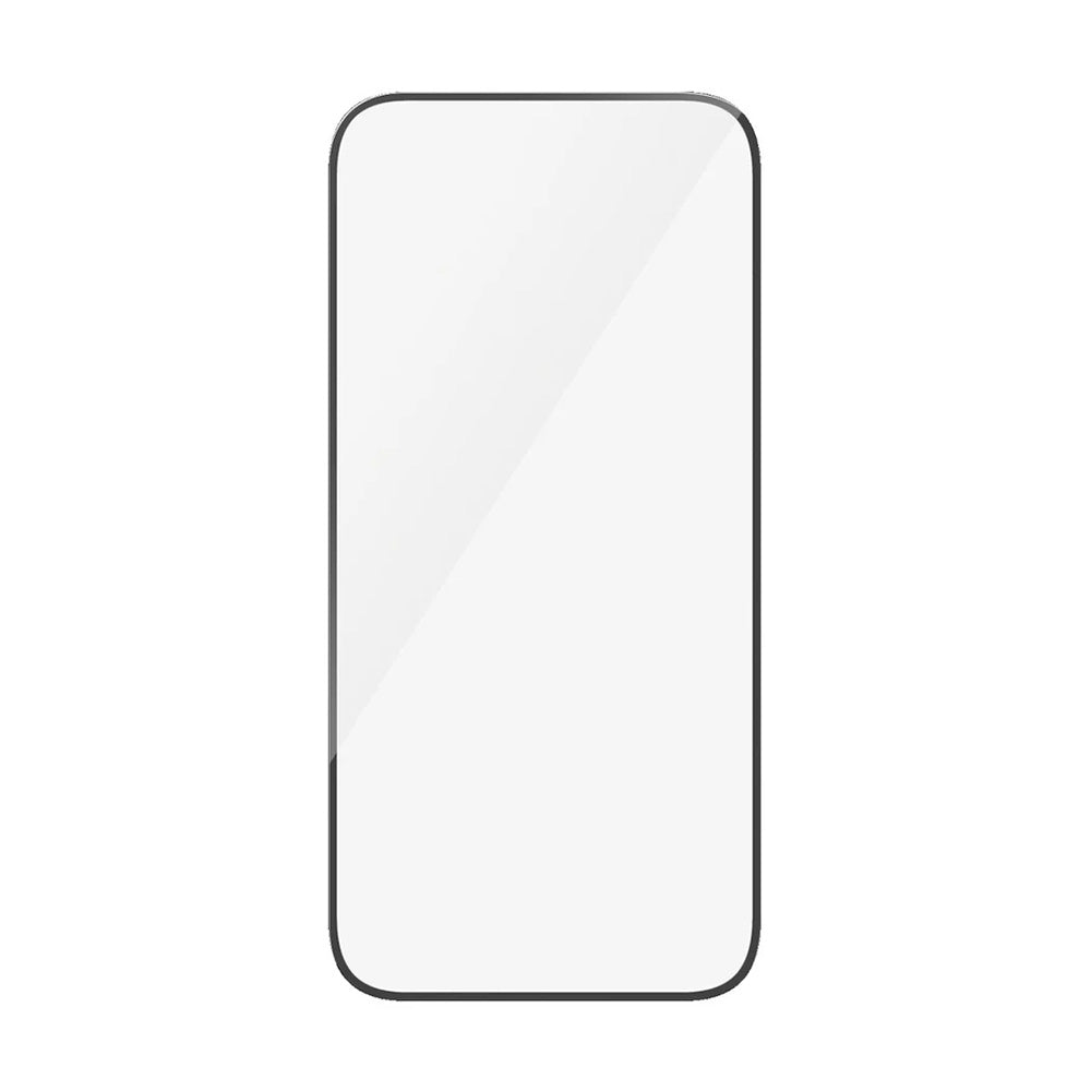 Folie de protectie Ecran PanzerGlass Ultra-Wide Fit pentru Apple iPhone 16 Pro Max, Sticla Securizata, Full Glue, Neagra