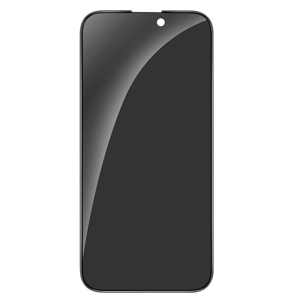 Folie de protectie Ecran Privacy Anank 2X Reinforced pentru Apple iPhone 16 Pro Max, Sticla Securizata, Full Glue, 2.5D