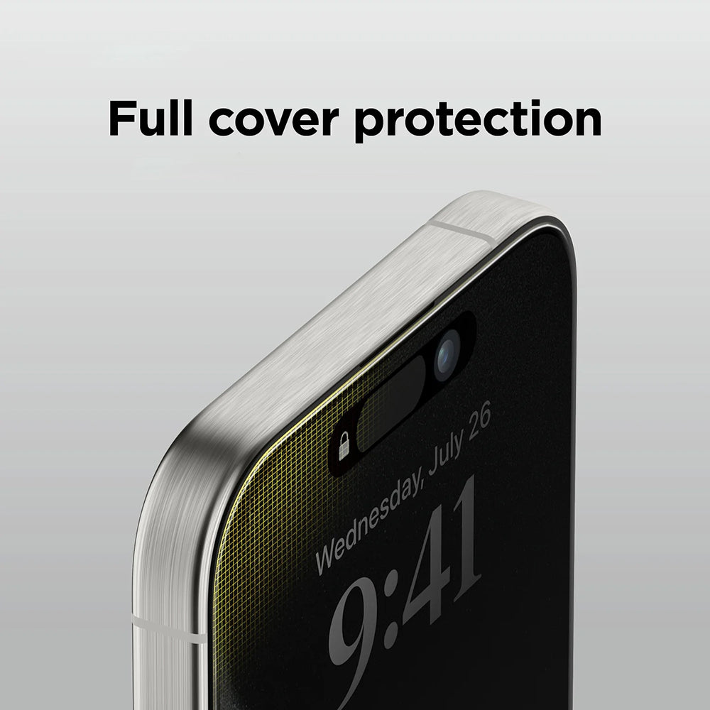 Folie de protectie Ecran Privacy Anank 5X Reinforced 180 pentru Apple iPhone 17 Pro, Sticla Securizata, Full Glue, 2.5D