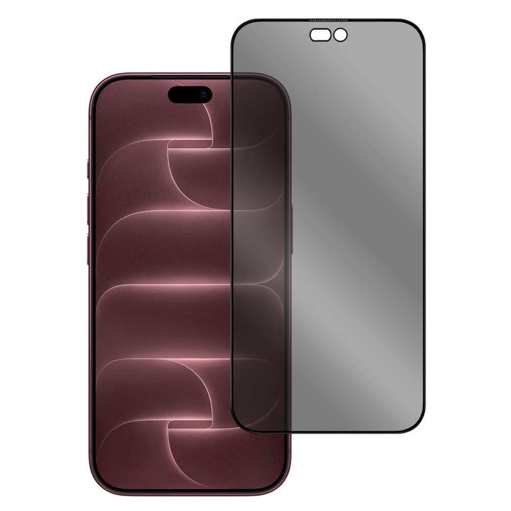 Folie de protectie Ecran Privacy Blueo Anti-Peep Applicator Pro pentru Apple iPhone 18 Pro Max, Sticla Securizata, Full Glue