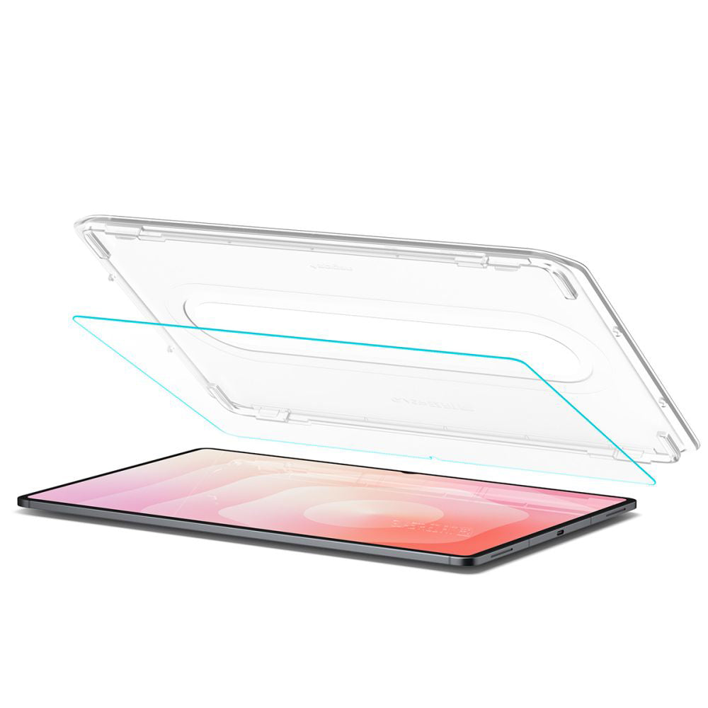 Folie de protectie Ecran Spigen GlastR EZ FIT Pro pentru Samsung Galaxy Tab S11 Ultra, Sticla Securizata, Full Glue AGL10200