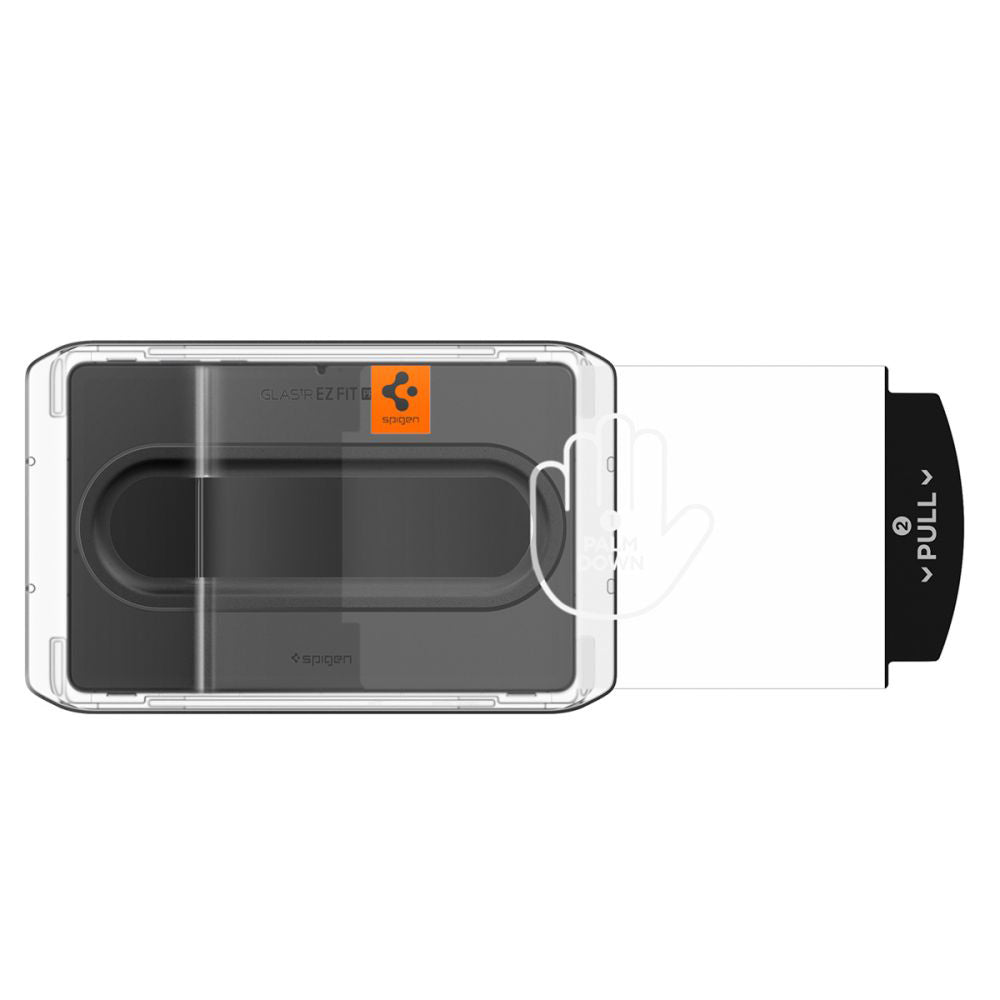 Folie de protectie Ecran Spigen GlastR EZ FIT Pro pentru Samsung Galaxy Tab S11 Ultra, Sticla Securizata, Full Glue AGL10200