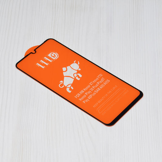 Folie de protectie Ecran Techsuit pentru Realme C63 / C61, Sticla Securizata, Full Glue, 111D, Neagra