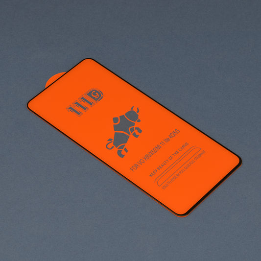 Folie de protectie Ecran Techsuit pentru Xiaomi 11 Lite 5G NE / Mi 11 Lite 5G / 11 Lite, Sticla Securizata, Full Glue, 111D, Neagra