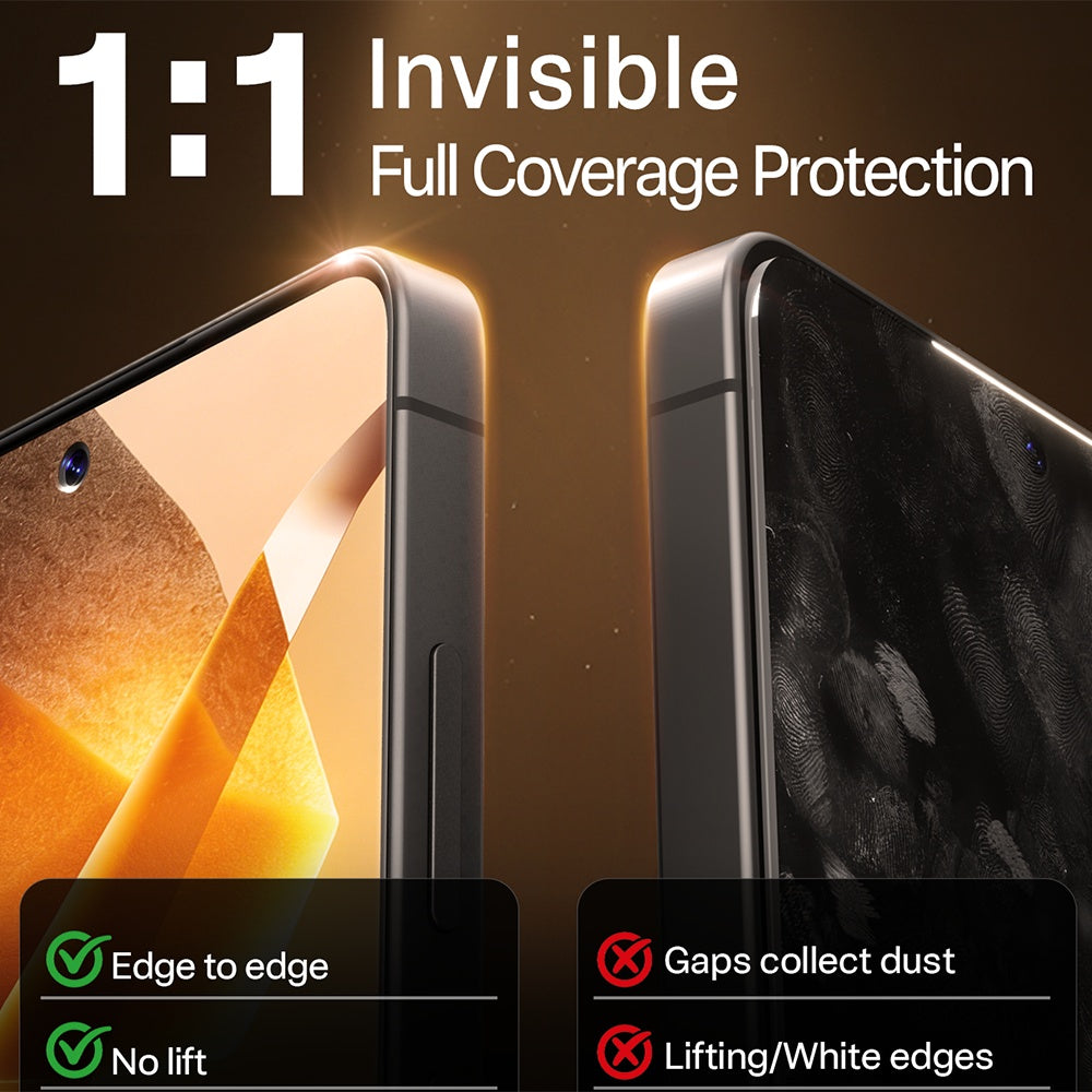 Folie de protectie Ecran Torras GlassGo Install Master pentru Samsung Galaxy S26 S942, Sticla Securizata, Full Glue, Transparenta
