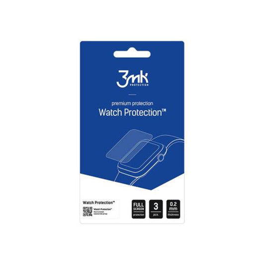 Folie Protectie 3MK Arc pentru Huawei Band 11 Pro, Set 3 bucati, Plastic