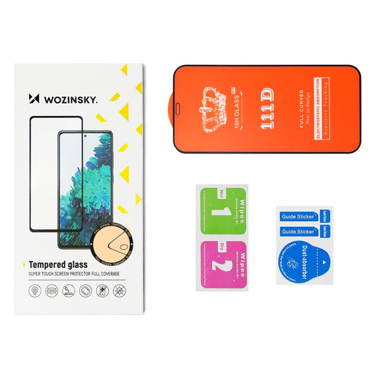 Folie de protectie Ecran WZK pentru Samsung Galaxy A33 5G A336, Sticla securizata, Full Glue, Set 2 bucati, Case Friendly, Neagra
